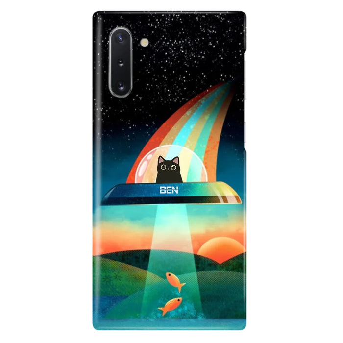 Custom Personalized Cat Phone Case - Gift For Cat Lovers - Case For iPhone, Samsung and Xiaomi with up to 3 Cats - EHTD0U