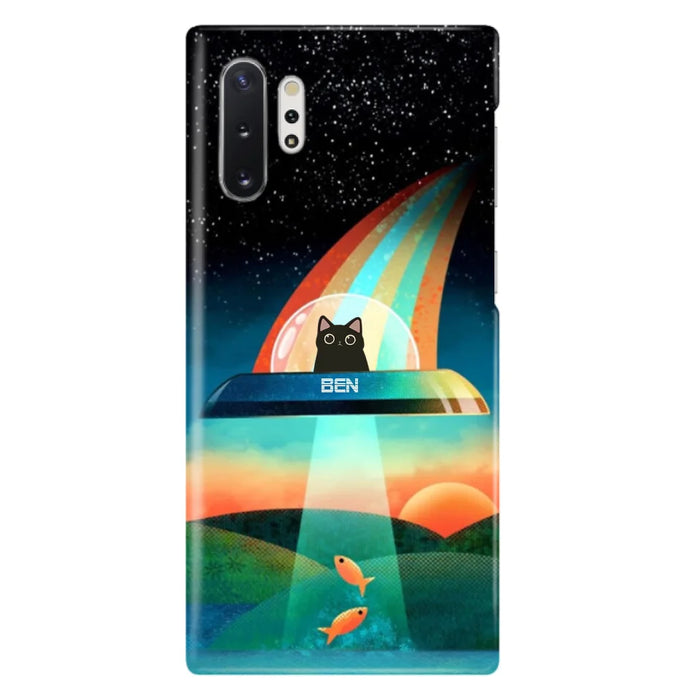 Custom Personalized Cat Phone Case - Gift For Cat Lovers - Case For iPhone, Samsung and Xiaomi with up to 3 Cats - EHTD0U