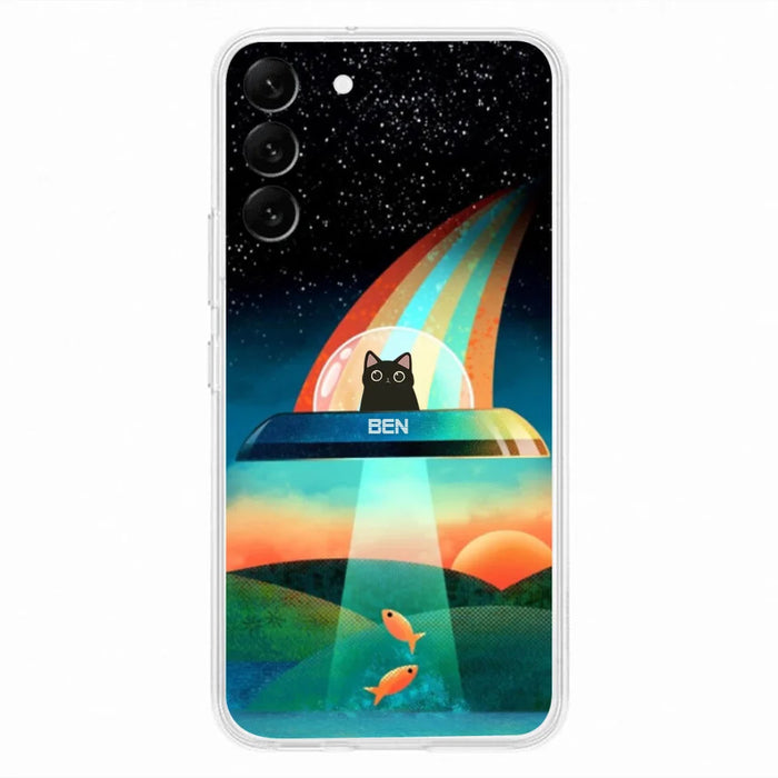 Custom Personalized Cat Phone Case - Gift For Cat Lovers - Case For iPhone, Samsung and Xiaomi with up to 3 Cats - EHTD0U