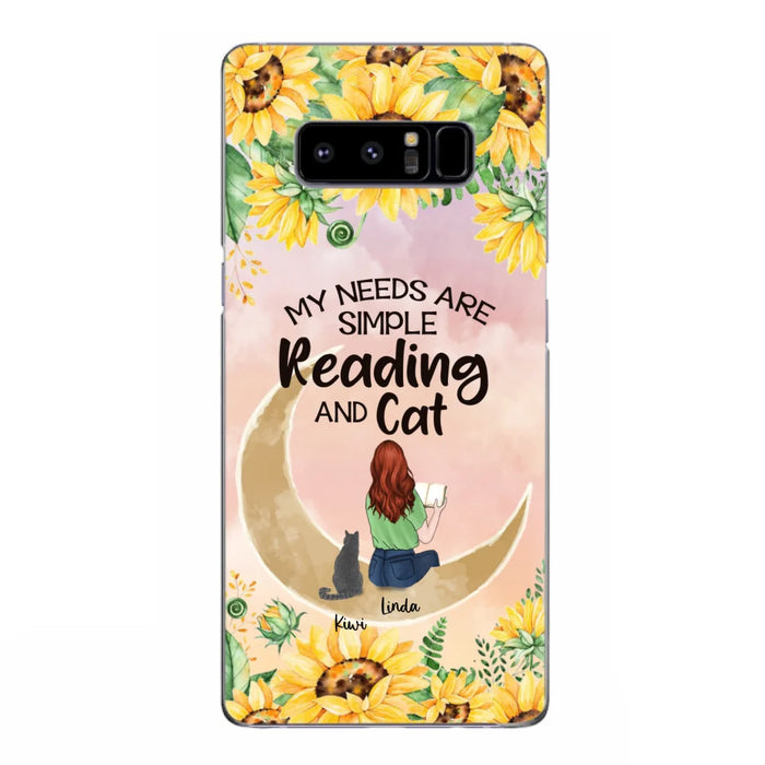 Custom Personalized Reading Dog/Cat Phone Case - Best Gift Idea For Dogs/Cats Lovers - Case For iPhone, Samsung and Xiaomi