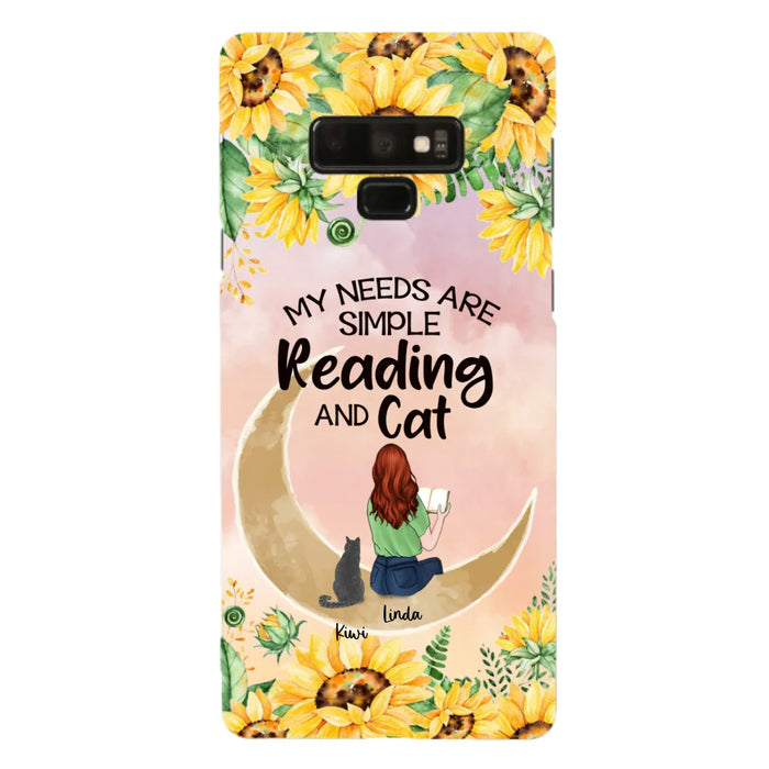 Custom Personalized Reading Dog/Cat Phone Case - Best Gift Idea For Dogs/Cats Lovers - Case For iPhone, Samsung and Xiaomi