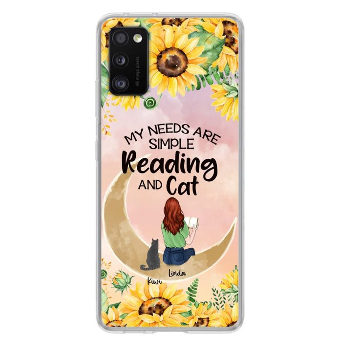 Custom Personalized Reading Dog/Cat Phone Case - Best Gift Idea For Dogs/Cats Lovers - Case For iPhone, Samsung and Xiaomi