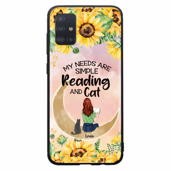 Custom Personalized Reading Dog/Cat Phone Case - Best Gift Idea For Dogs/Cats Lovers - Case For iPhone, Samsung and Xiaomi