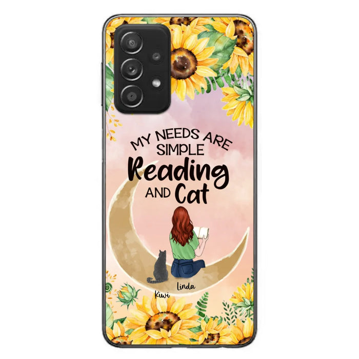 Custom Personalized Reading Dog/Cat Phone Case - Best Gift Idea For Dogs/Cats Lovers - Case For iPhone, Samsung and Xiaomi