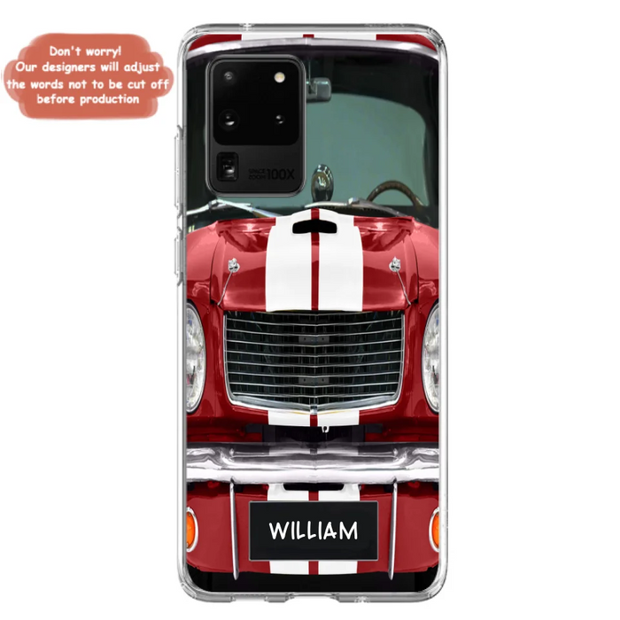 Custom Personalized Mustang Phone Case - Case For iPhone, Samsung and Xiaomi - P41HME