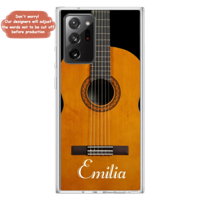 Custom Personalized Guitar Phone Case - Best Gift For Guitarist - Case For iPhone, Samsung and Xiaomi - MDXORB