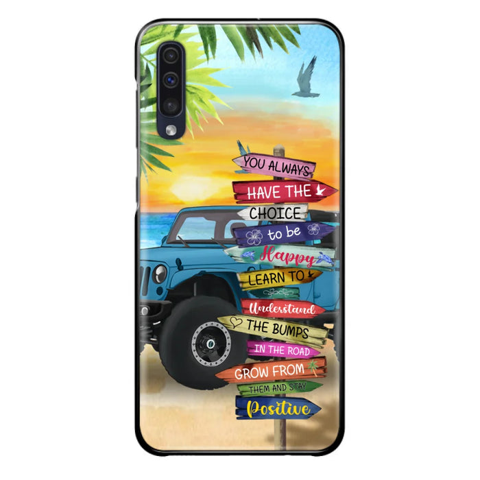 Custom Personalized Offroad SUVs Phone Case - Case For iPhone, Samsung and Xiaomi - You Always Have The Choice To Be Happy