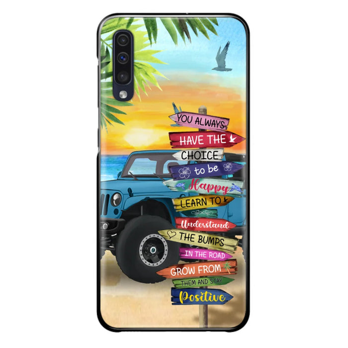 Custom Personalized Offroad SUVs Phone Case - Case For iPhone, Samsung and Xiaomi - You Always Have The Choice To Be Happy