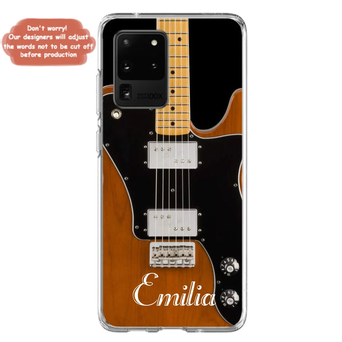 Custom Personalized Guitar Phone Case - Best Gift For Guitarist - Case For iPhone, Samsung and Xiaomi - MDXORB