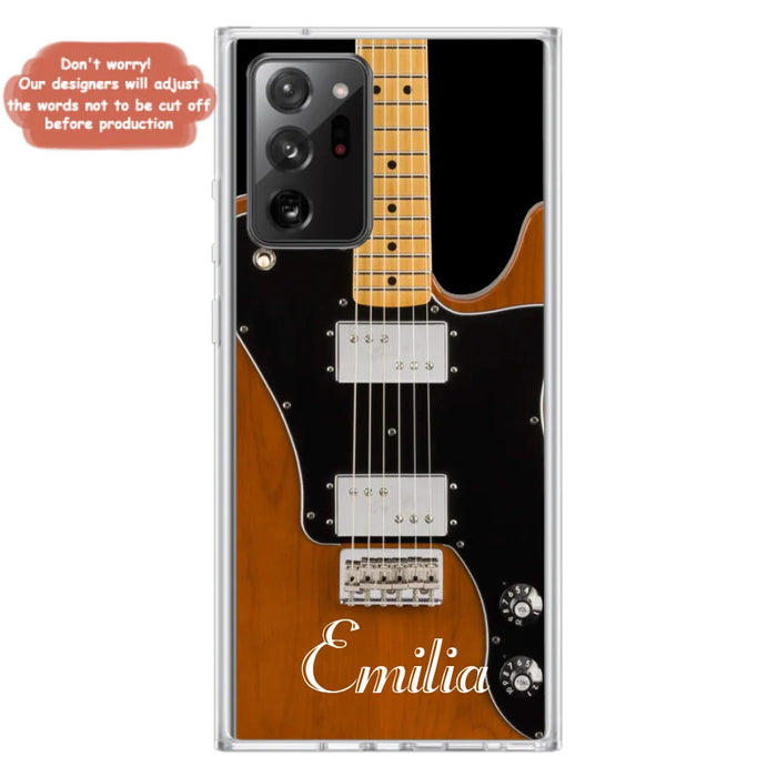 Custom Personalized Guitar Phone Case - Best Gift For Guitarist - Case For iPhone, Samsung and Xiaomi - MDXORB