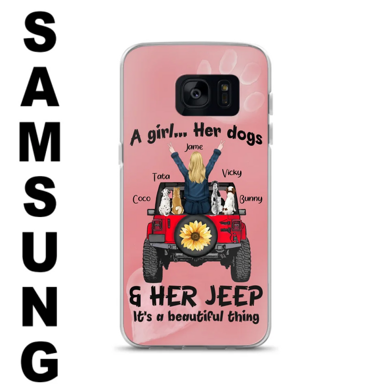 Personalized Dog Mom & Off-road Phone case - Case For Iphone and Samsung - 2OTN07