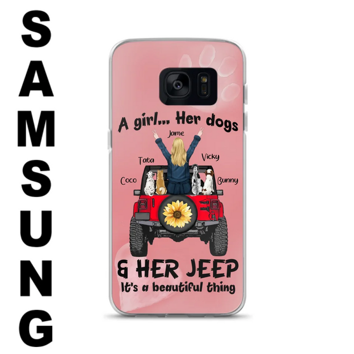 Custom Personalized Dog Mom & Off-road Phone case - Case For Iphone and Samsung - 2OTN07