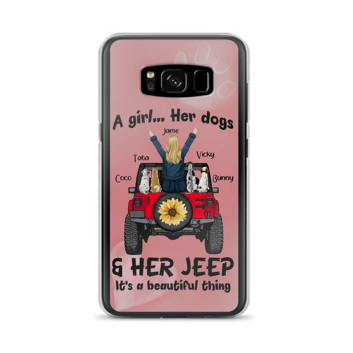 Custom Personalized Dog Mom & Off-road Phone case - Case For Iphone and Samsung - 2OTN07