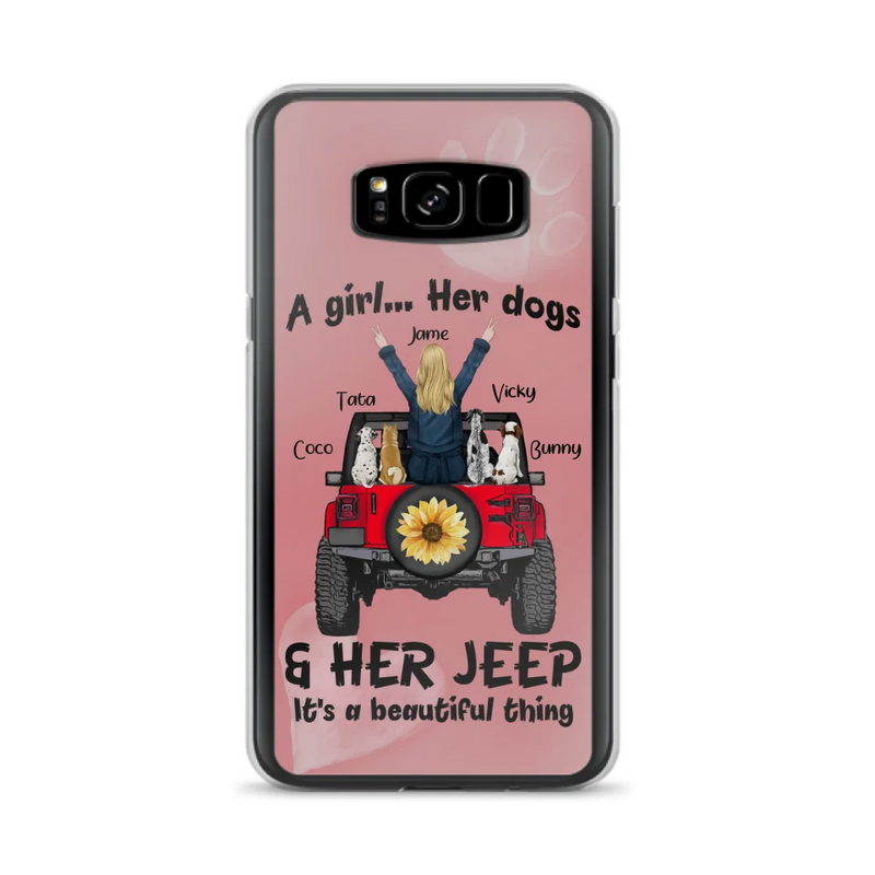 Personalized Dog Mom & Off-road Phone case - Case For Iphone and Samsung - 2OTN07