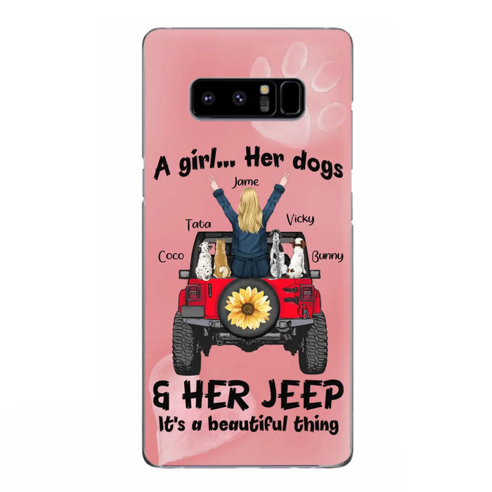 Custom Personalized Dog Mom & Off-road Phone case - Case For Iphone and Samsung - 2OTN07