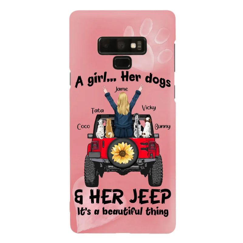 Personalized Dog Mom & Off-road Phone case - Case For Iphone and Samsung - 2OTN07