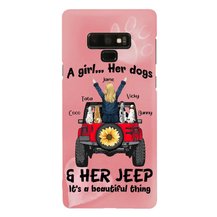 Custom Personalized Dog Mom & Off-road Phone case - Case For Iphone and Samsung - 2OTN07