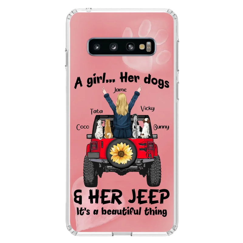Personalized Dog Mom & Off-road Phone case - Case For Iphone and Samsung - 2OTN07
