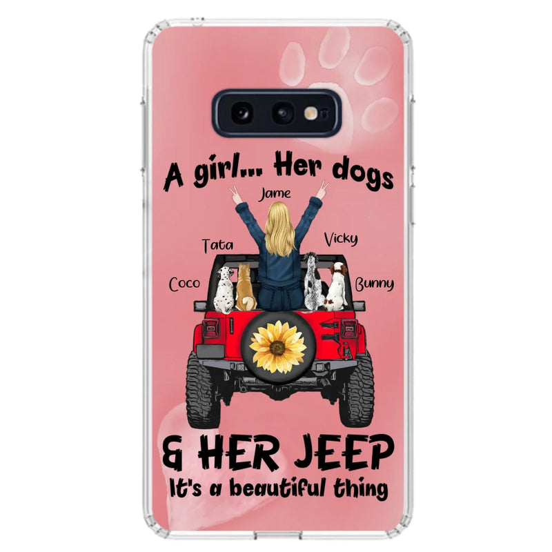 Personalized Dog Mom & Off-road Phone case - Case For Iphone and Samsung - 2OTN07
