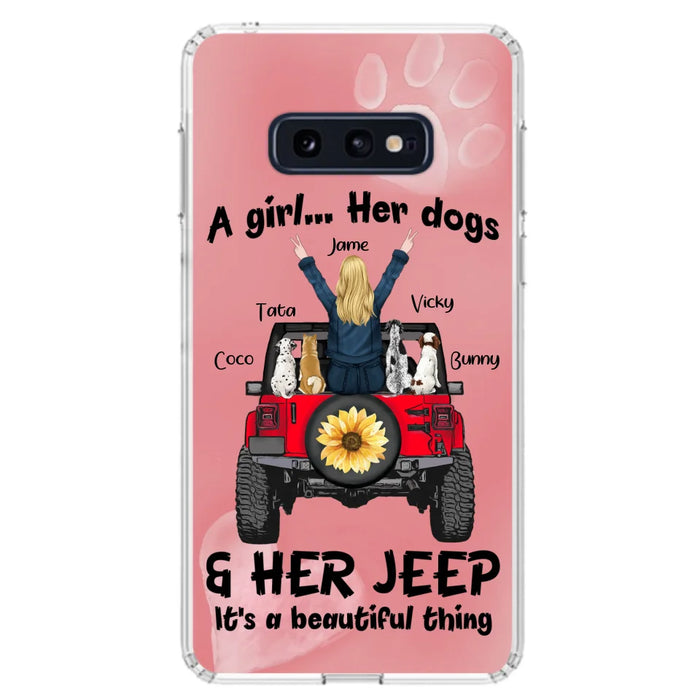 Custom Personalized Dog Mom & Off-road Phone case - Case For Iphone and Samsung - 2OTN07