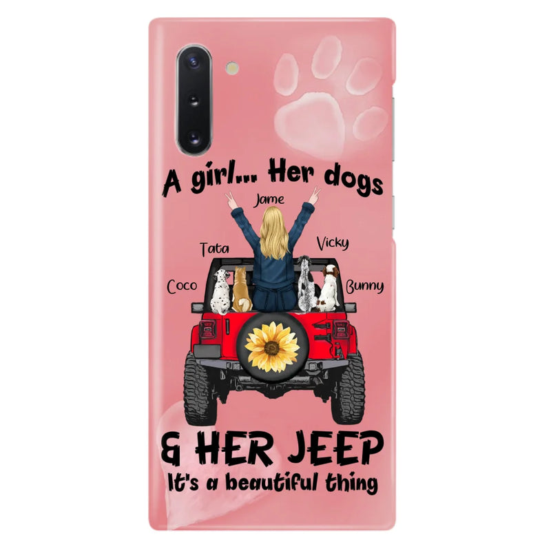 Personalized Dog Mom & Off-road Phone case - Case For Iphone and Samsung - 2OTN07