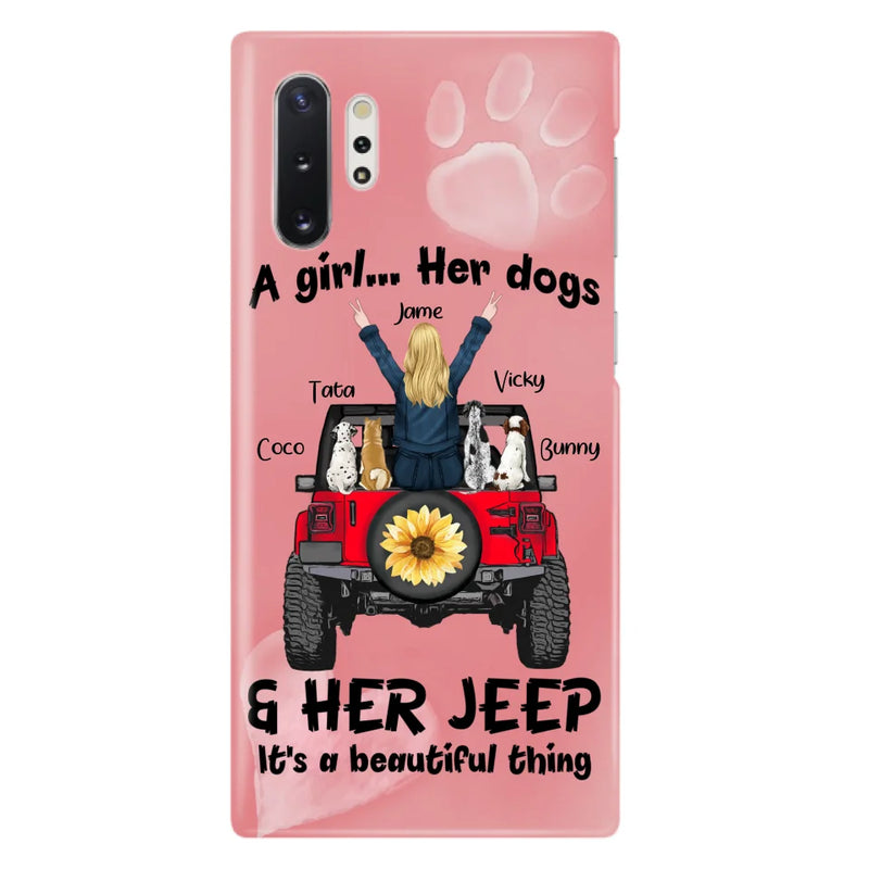 Personalized Dog Mom & Off-road Phone case - Case For Iphone and Samsung - 2OTN07