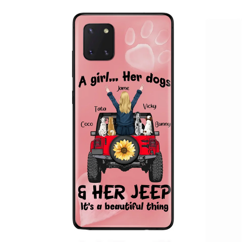 Personalized Dog Mom & Off-road Phone case - Case For Iphone and Samsung - 2OTN07