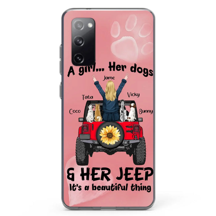 Custom Personalized Dog Mom & Off-road Phone case - Case For Iphone and Samsung - 2OTN07