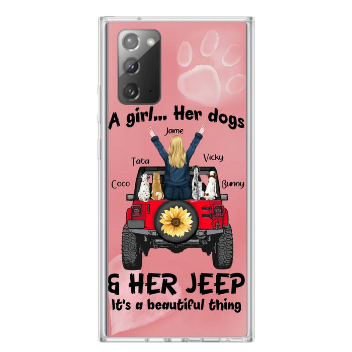 Custom Personalized Dog Mom & Off-road Phone case - Case For Iphone and Samsung - 2OTN07