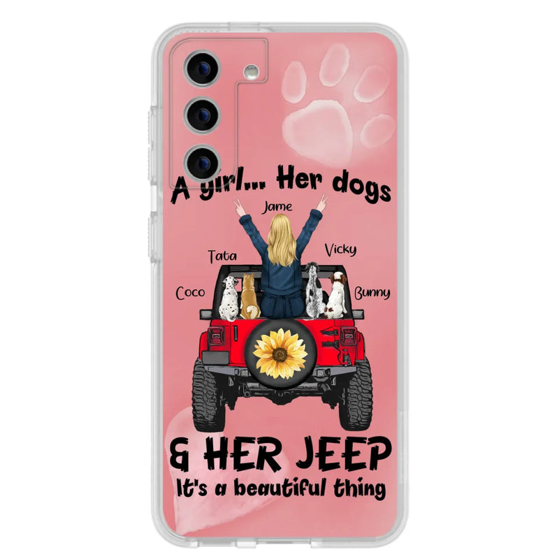 Personalized Dog Mom & Off-road Phone case - Case For Iphone and Samsung - 2OTN07