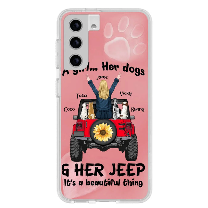 Custom Personalized Dog Mom & Off-road Phone case - Case For Iphone and Samsung - 2OTN07