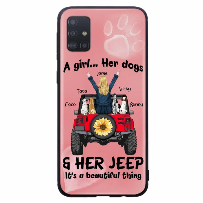 Custom Personalized Dog Mom & Off-road Phone case - Case For Iphone and Samsung - 2OTN07