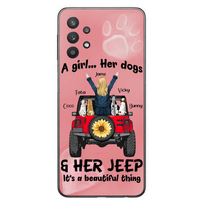 Custom Personalized Dog Mom & Off-road Phone case - Case For Iphone and Samsung - 2OTN07