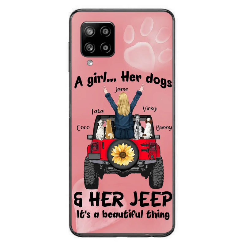 Personalized Dog Mom & Off-road Phone case - Case For Iphone and Samsung - 2OTN07