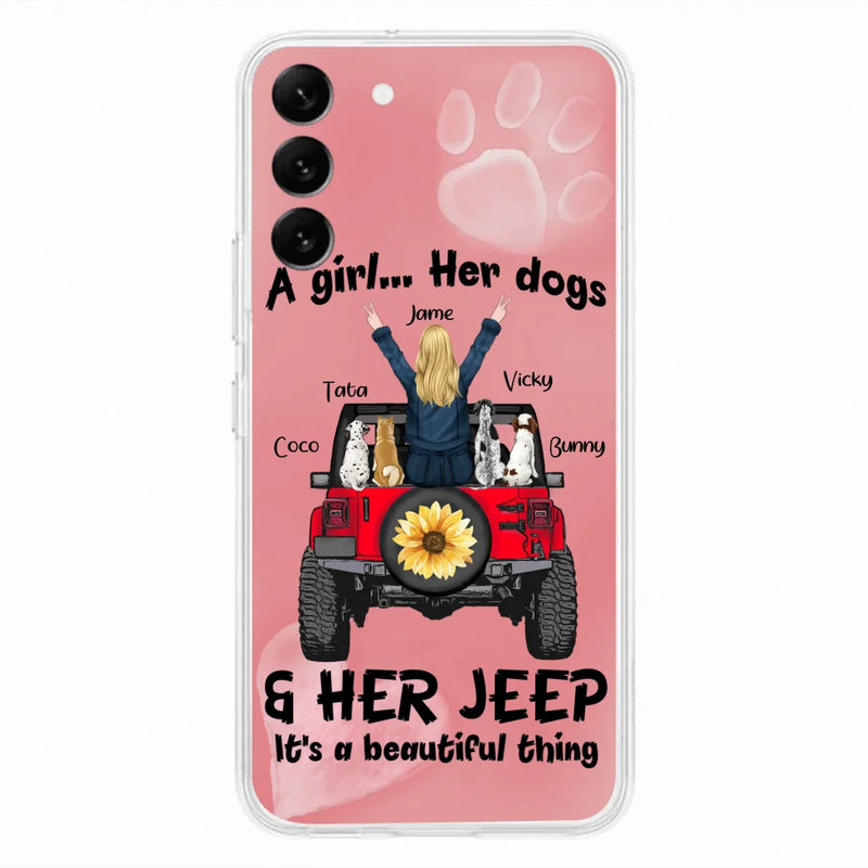 Personalized Dog Mom & Off-road Phone case - Case For Iphone and Samsung - 2OTN07