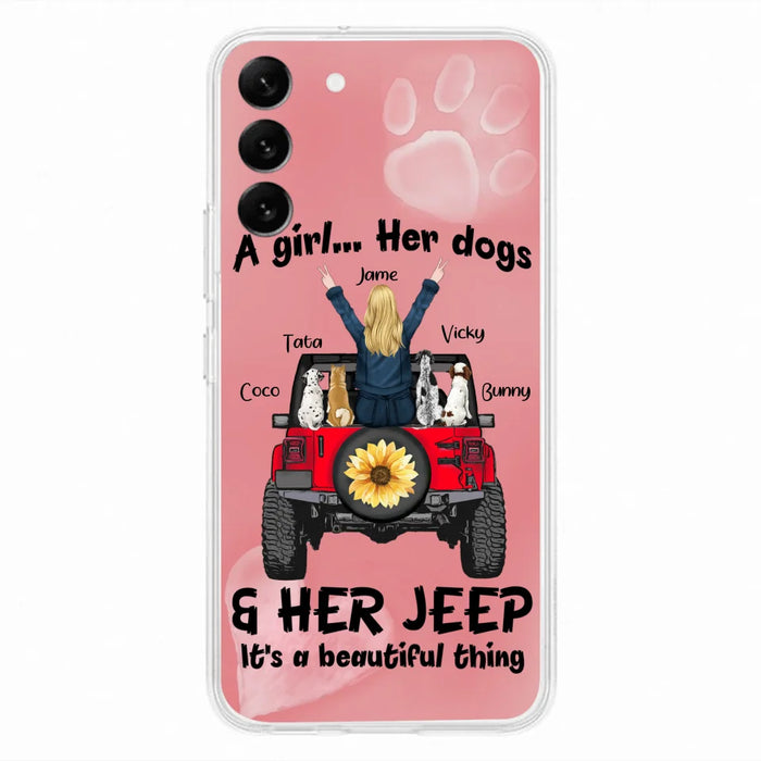 Custom Personalized Dog Mom & Off-road Phone case - Case For Iphone and Samsung - 2OTN07