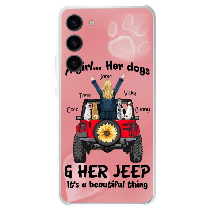 Custom Personalized Dog Mom & Off-road Phone case - Case For Iphone and Samsung - 2OTN07