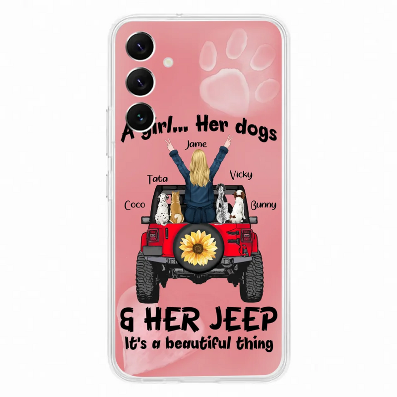 Personalized Dog Mom & Off-road Phone case - Case For Iphone and Samsung - 2OTN07