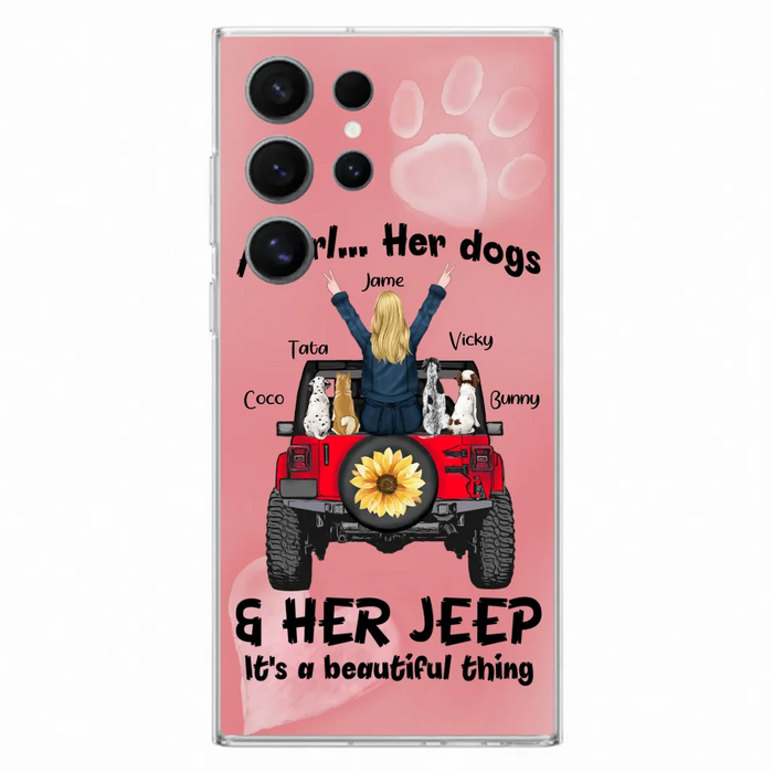 Custom Personalized Dog Mom & Off-road Phone case - Case For Iphone and Samsung - 2OTN07