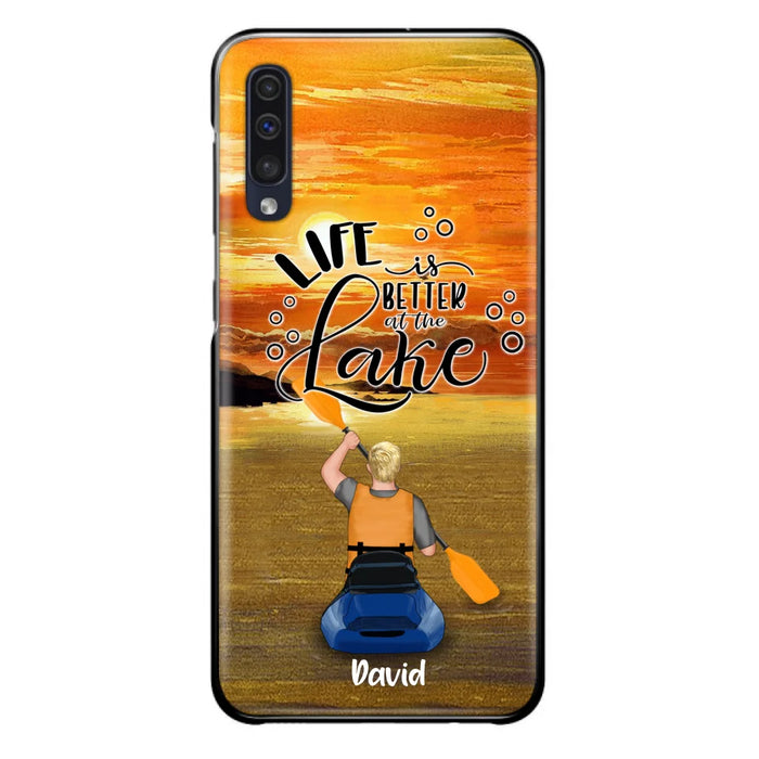 Personalized Kayak Phone Case - Man/ Woman/ Couple - Life Is Better At The Lake - Phone Case For iPhone And Samsung - FKUJGV