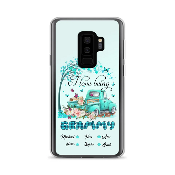 Custom Personalized Phone Case - I Love Being Grandma - R5OIKQ