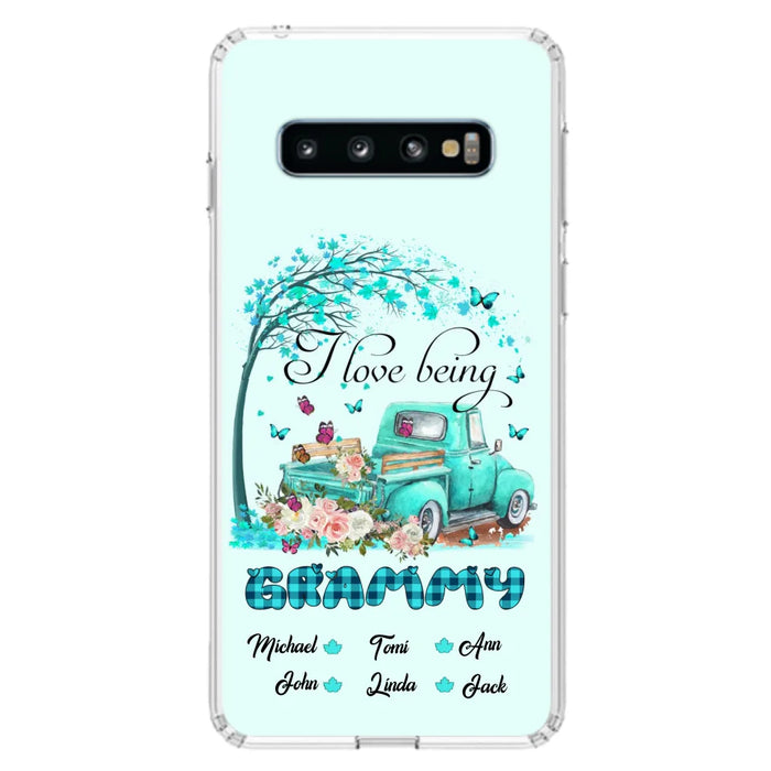 Custom Personalized Phone Case - I Love Being Grandma - R5OIKQ