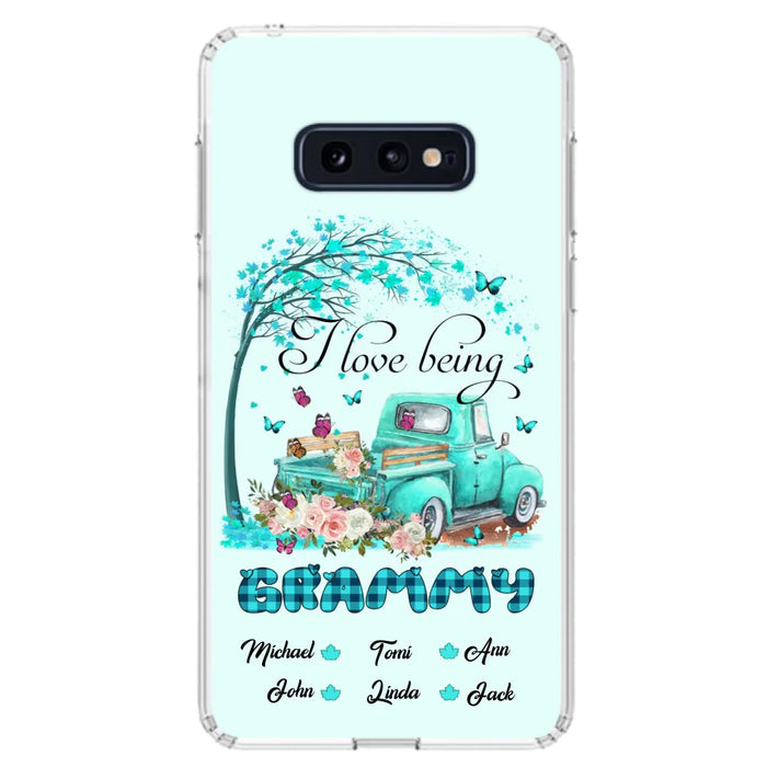 Custom Personalized Phone Case - I Love Being Grandma - R5OIKQ