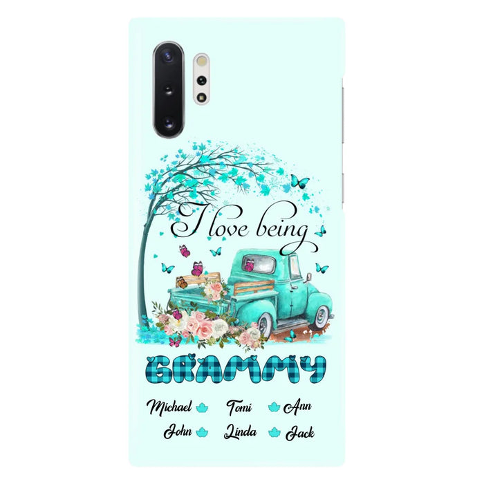 Custom Personalized Phone Case - I Love Being Grandma - R5OIKQ