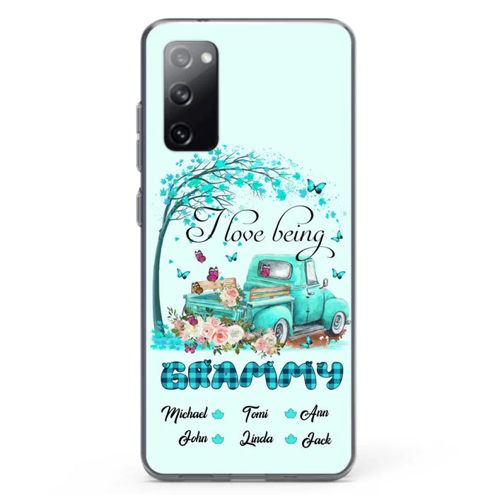 Custom Personalized Phone Case - I Love Being Grandma - R5OIKQ