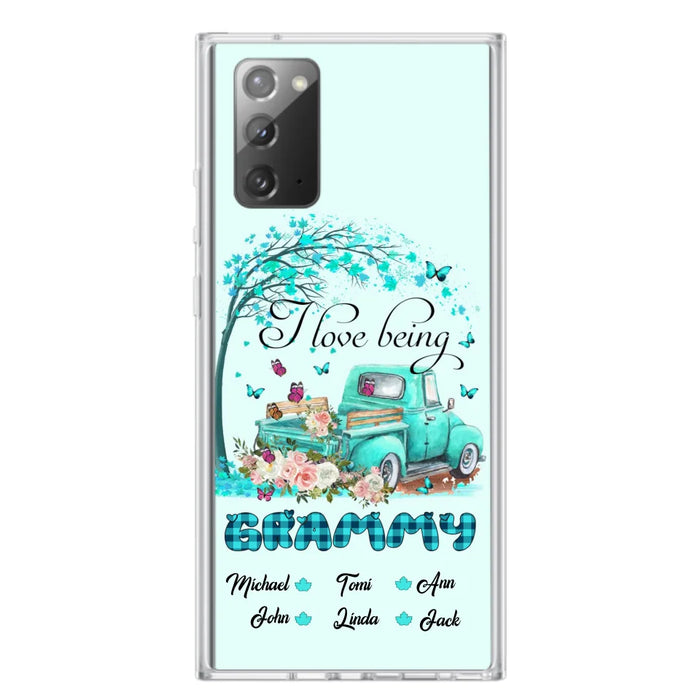 Custom Personalized Phone Case - I Love Being Grandma - R5OIKQ