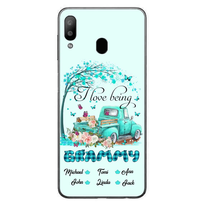 Custom Personalized Phone Case - I Love Being Grandma - R5OIKQ