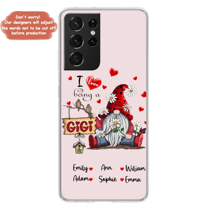 Custom Personalized Phone Case - I Love Being a Grandma - R5OIKQ