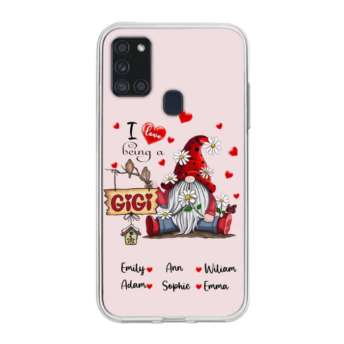 Custom Personalized Phone Case - I Love Being a Grandma - R5OIKQ