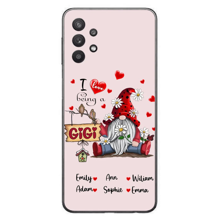 Custom Personalized Phone Case - I Love Being a Grandma - R5OIKQ